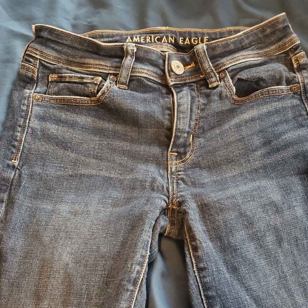 American Eagle Outfitters Women's Blue Jeans
